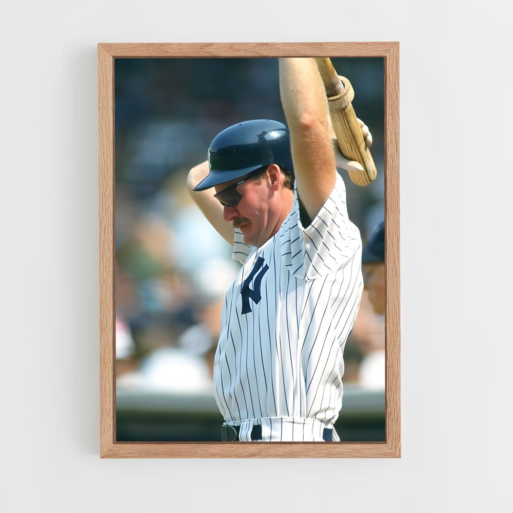 Poster Wade boggs – affiche Baseball (vue 4)
